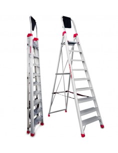 Escalera de tijera 10 Peldaños USO PROFESIONAL