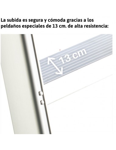 Escalera de tijera 10 Peldaños USO PROFESIONAL