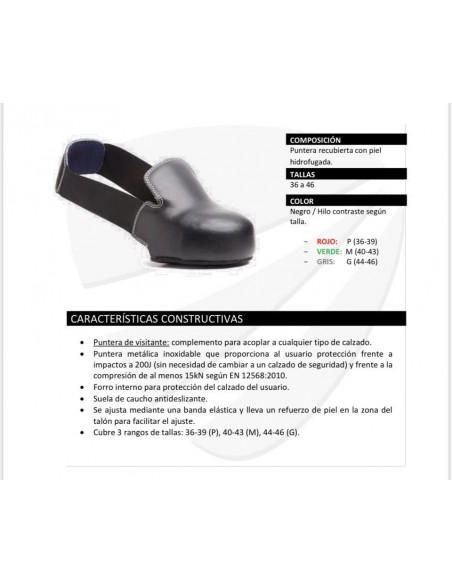 Puntera de visitante 