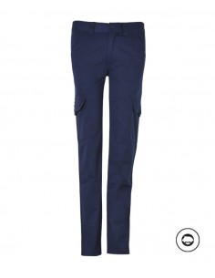 Pantalón largo multibolsillos mujer  CHICAGO WOMAN