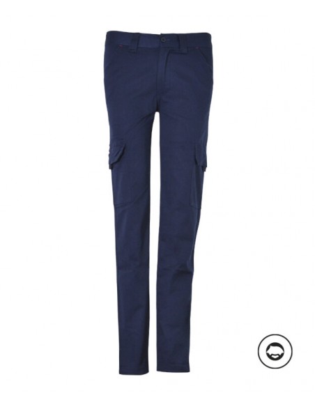 Pantalón largo multibolsillos mujer  CHICAGO WOMAN