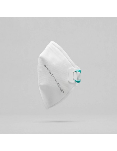 MASCARILLA FFP3 SIN VALVULA ELASTICOS DESLIZANTES 