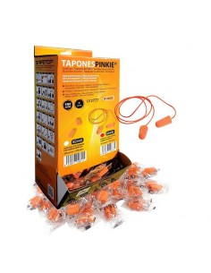 Caja Tapones auditivos con cordón SNR 37 dB