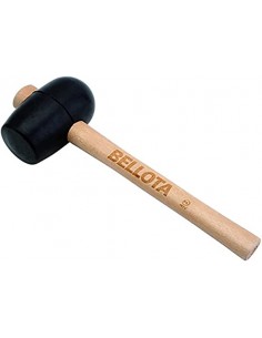 Maceta de goma negra de 64 Bellota