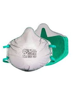 MASCARILLA FFP3 SIN VALVULA BOMBEADA 