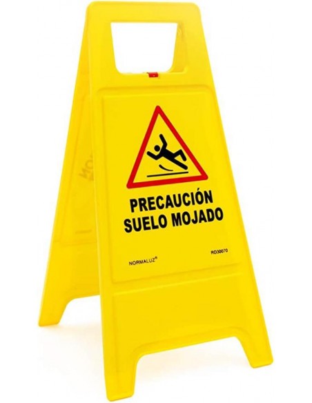 Panel Precaución  Suelo mojado 
