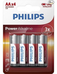 Paq  Pila LR-06 Alkalina AA PHILIPS 2
