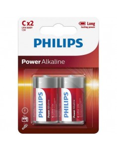 Paq  Pila LR-14 Alkalina PHILIPS