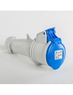 Base móvil 16 A 230V 2P   T azul T IP44 2