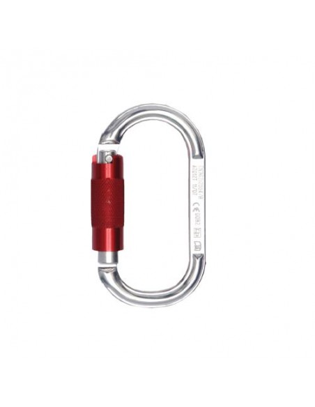 MOSQUETÓN DE ALUMINIO CIERRE AUTOMÁTICO 