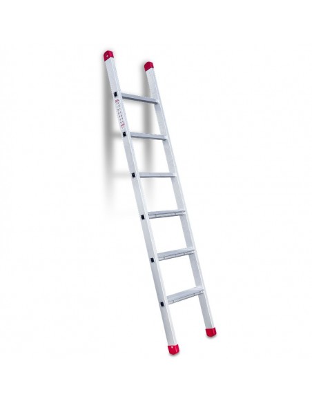 Escalera de apoyo con 8 peldaños anchos