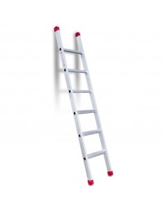 Escalera de apoyo con 10 peldaños anchos