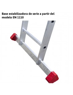 Escalera de apoyo con 12 peldaños anchos 2