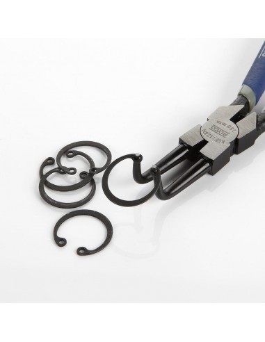 ALICATE SEEGER INT  BOCA CURVA 140 MM