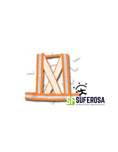 Tirantes naranja reflectantes