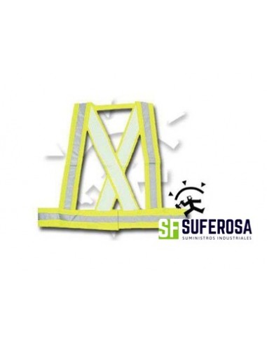 Tirantes amarillo reflectantes