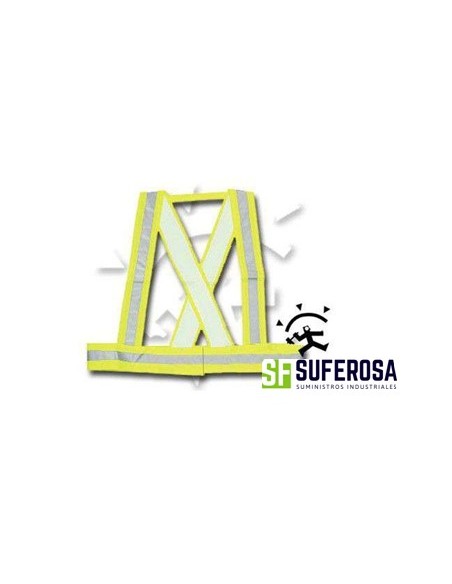 Tirantes amarillo reflectantes