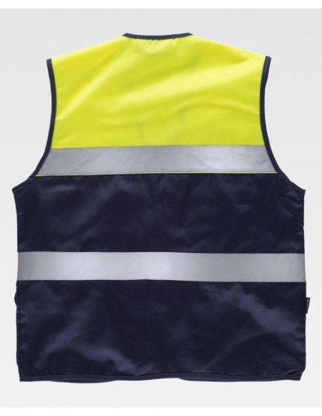 CHALECO bicolor multibolsillo 