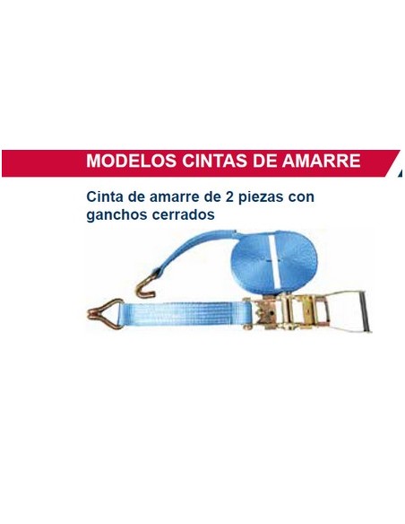 RATCHET 50mm 2500/5000daN 9m GANCHO 