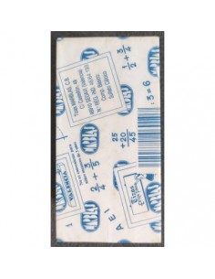 Paq  Tiza blanca en barra