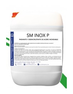 Bote Desincrustante acero inox