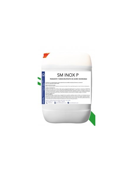Bote Desincrustante acero inox Bote Desincrustante acero inox