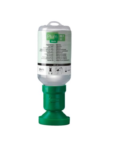 Botella SOLUCIÓN SALINA 200 ml con cavidad ocular