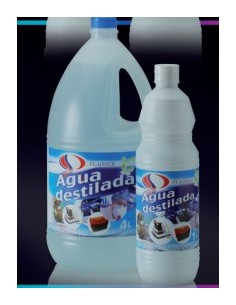 Botella agua destilada de 1 Ltrs 