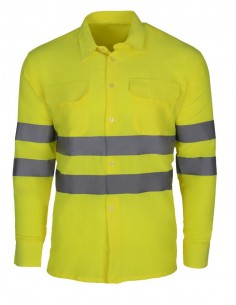 CAMISA SUNWAYPLUS  AV  Amarilla  M/L