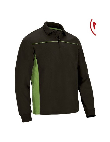 Polo  bicolor m/larga