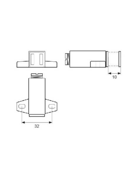 CIERRE MAGNETICO C/MUELLE IM03 NE