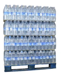 Palet botella de agua 1 5 L