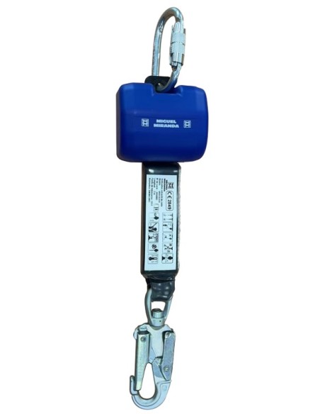 Anticaídas retráctil de cinta de 2 35 m