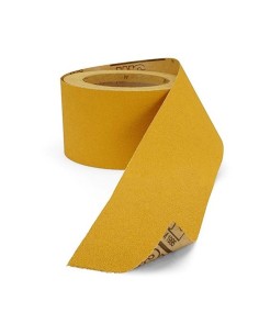 Papel amarillo 115 mm  x 5 m  grano 100 2