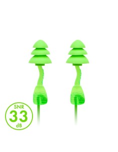 Caja Tapones Reutilizables Twisters Trio Cord SNR