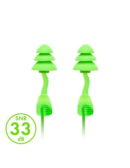 Caja Tapones Reutilizables Twisters Trio Cord SNR