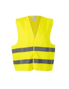 Chaleco alta visibilidad cierre central con velcro 2