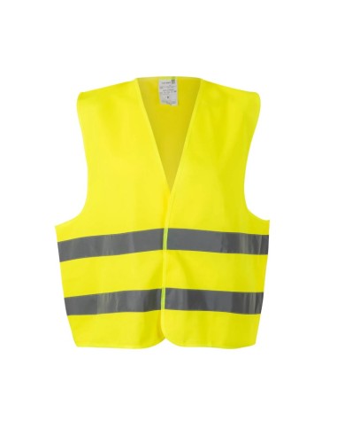 Chaleco alta visibilidad cierre central con velcro