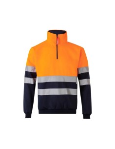 SUDADERA BICOLOR MEDIA CREMALLERA  AV 2
