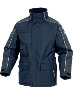 Parka impermeable con cuello de forro polar