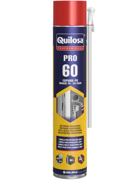 Bote espuma poliuretano PRO 60 Cánula