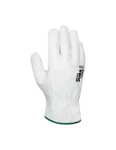 Paq  Guante de piel flor vacuno juba