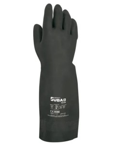 Paq. Guante sin soporte de neopreno flocado