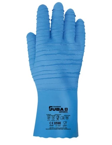 Paq  Guante recubierto de látex  2 mm