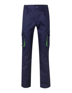 Pantalón bicolor multibolsillos 2