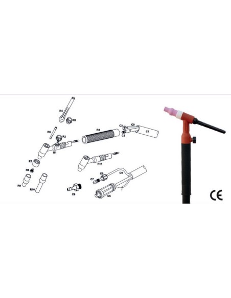 Antorcha de soldadura T-226V