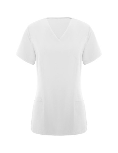 Casaca de servicios de manga corta de mujer 