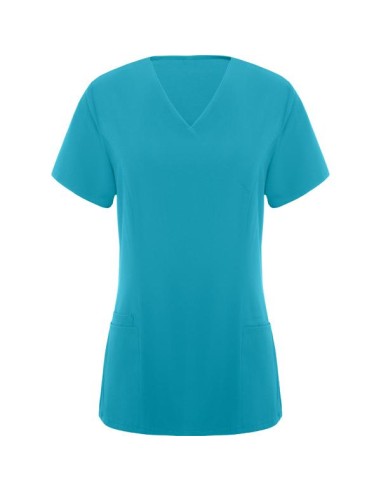 Casaca de servicios de manga corta de mujer 