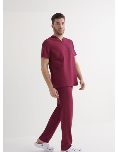 Casaca Sanitaria Cuello V Regular Fit