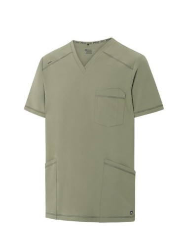 Casaca Sanitaria Cuello V Regular Fit